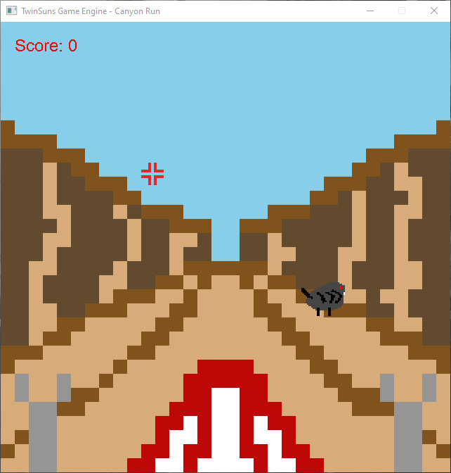 Canyon Run project screenshot